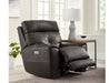 Aedon 41502 Power Wallhugger Recliner w/ Power Headrest (Made to order) - Furniture Story