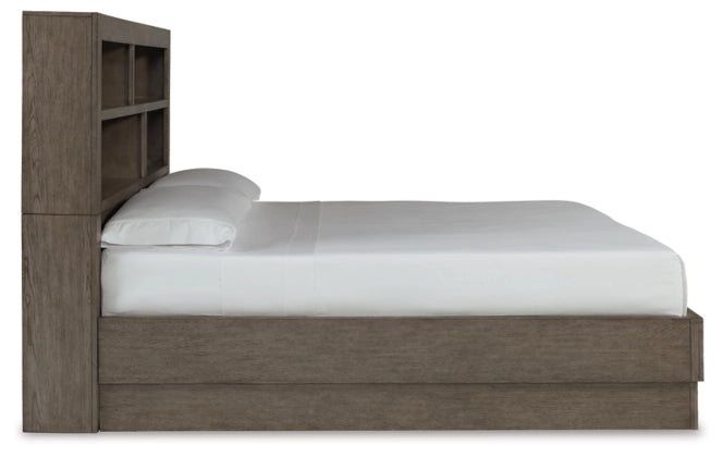 Anibecca Queen Bookcase Bed - Furniture Story