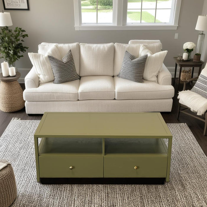 Avana Coffee Table - Olive Green