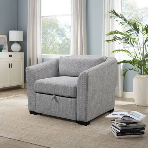 Swanton Media Sleeper Chair HIGHPOINT CEMENT - Furniture Story