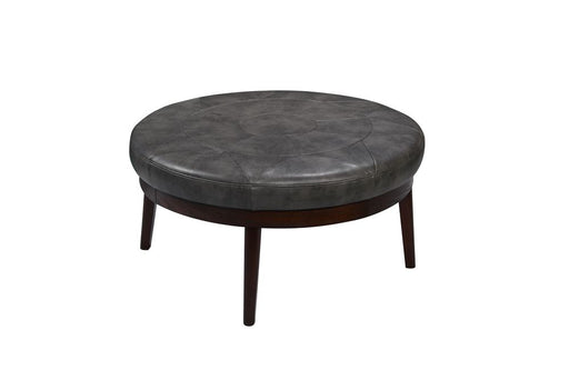 Clarckston Accent Ottoman Two Tone Grey - Furniture Story