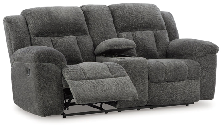 Frohn Reclining Love Seat - Furniture Story