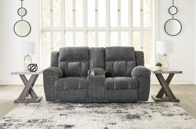 Frohn Reclining Love Seat - Furniture Story