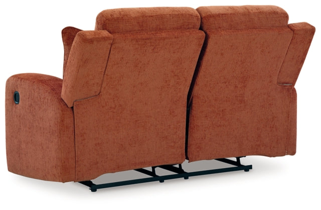 Danum Reclining Love Seat - Furniture Story