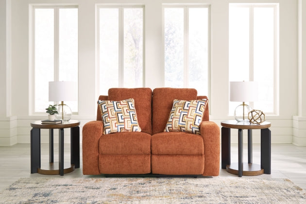 Danum Reclining Love Seat - Furniture Story