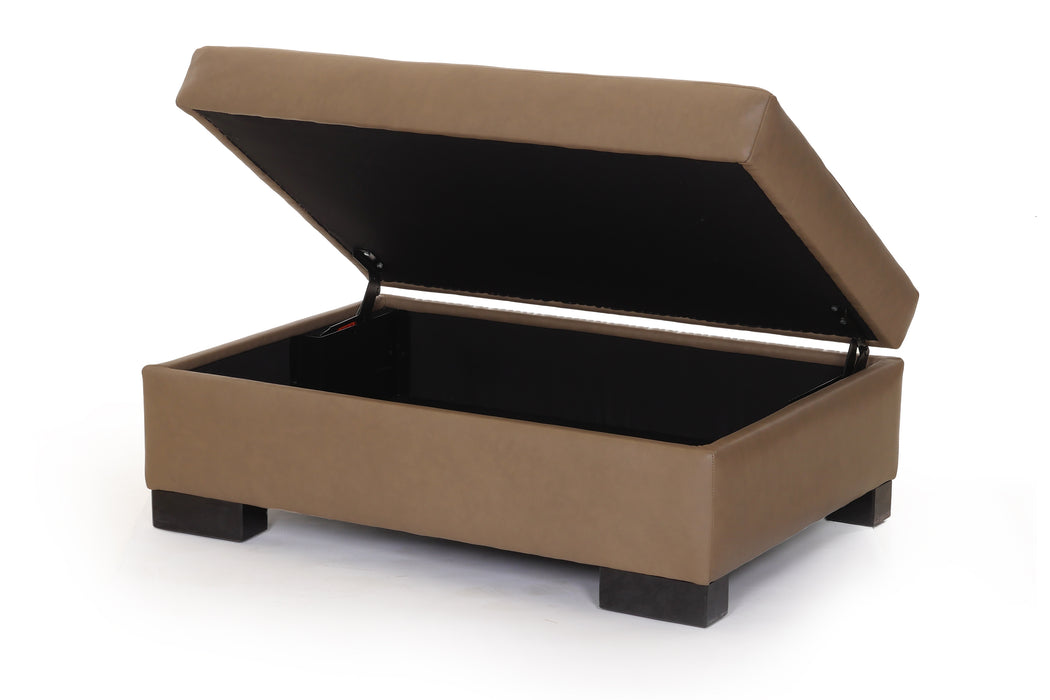 Beaumont Storage Ottoman - Furniture Story