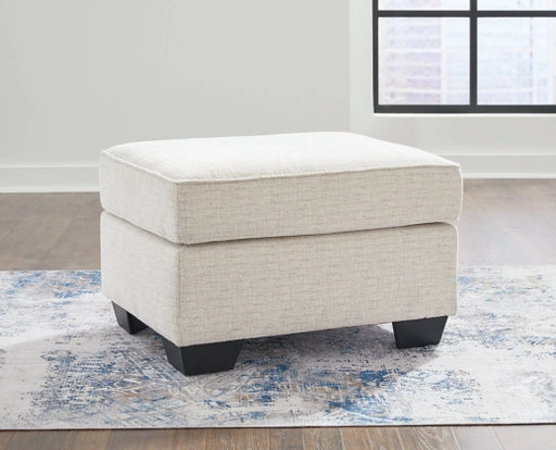 Cashton Ottoman - Furniture Story