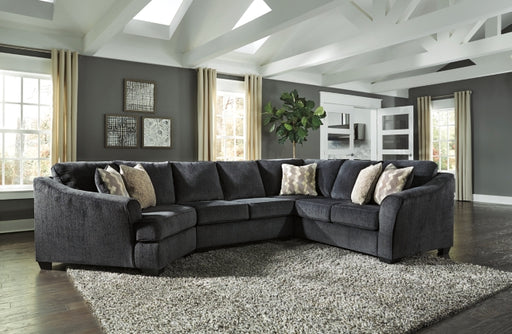 Eltmann 3-Piece Sectional with Cuddler - Furniture Story