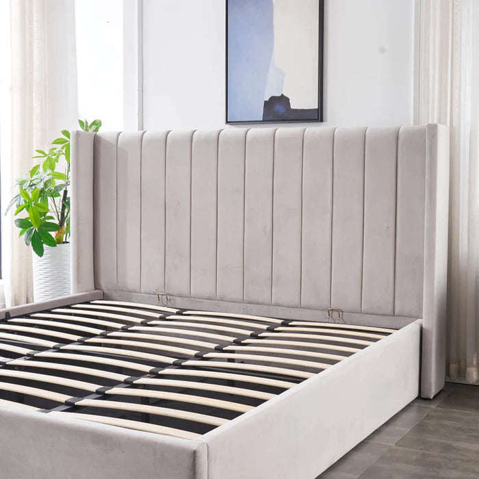 Jenny - Upholstered Bed - Furniture Story