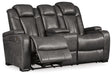 Turbulance Power Reclining Loveseat - Furniture Story