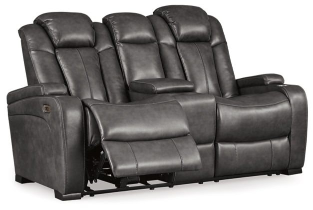 Turbulance Power Reclining Loveseat - Furniture Story