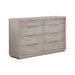 Oxford Eight-Drawer Dresser in Mineral - Furniture Story