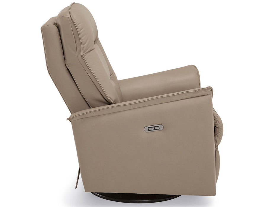 Dover Power Headrest Swivel Glider Power Recliner (Made to order) - Furniture Story