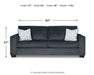 Altari Queen Sofa Sleeper - Furniture Story