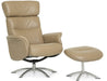 Q04 Quantum Pedestal Recliner Chair and Ottoman - Furniture Story