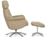 Q04 Quantum Pedestal Recliner Chair and Ottoman - Furniture Story