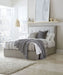 Oxford Upholstered Platform Queen Bed in Mineral - Furniture Story