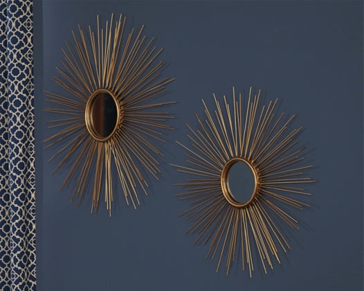 Doniel Accent Mirror (Set of 2) - Furniture Story