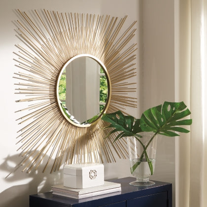 Elspeth Accent Mirror - Furniture Story