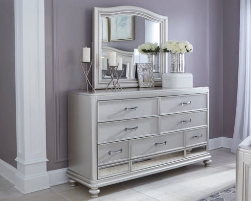 Coralayne Dresser and Mirror - Furniture Story