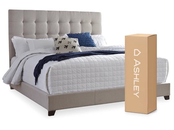 Dolante Queen Upholstered Bed - Furniture Story