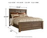Juararo Queen Panel Bed - Furniture Story