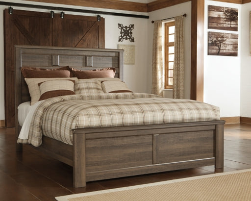 Juararo Queen Panel Bed - Furniture Story