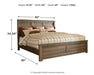 Juararo King Panel Bed - Furniture Story