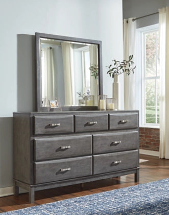 Caitbrook Dresser and Mirror - Furniture Story