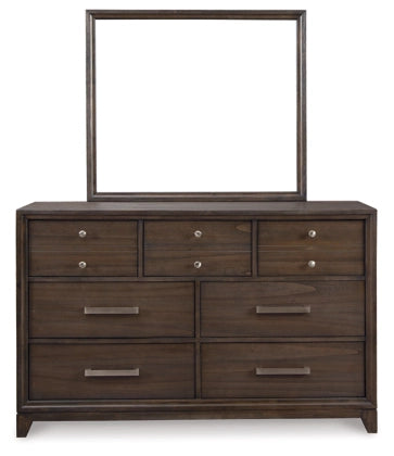 Brueban Dresser and Mirror - Furniture Story