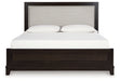 Neymorton Queen Upholstered Panel Bed - Furniture Story