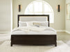Neymorton Queen Upholstered Panel Bed - Furniture Story