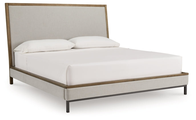 Tomtyn Queen Upholstered Bed - Furniture Story