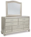 Coralayne Dresser and Mirror - Furniture Story