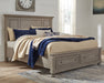 Lettner King Panel Storage Bed - Furniture Story