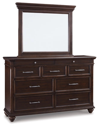 Brynhurst Dresser and Mirror - Furniture Story