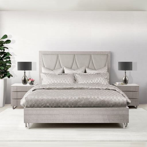 Marin Queen Panel Bed - Furniture Story