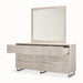 Marin Storage Console- Dresser & Mirror - Furniture Story