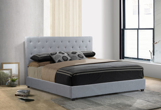 Logan – Lift Up Storage – Upholstered Platform Bed - Furniture Story