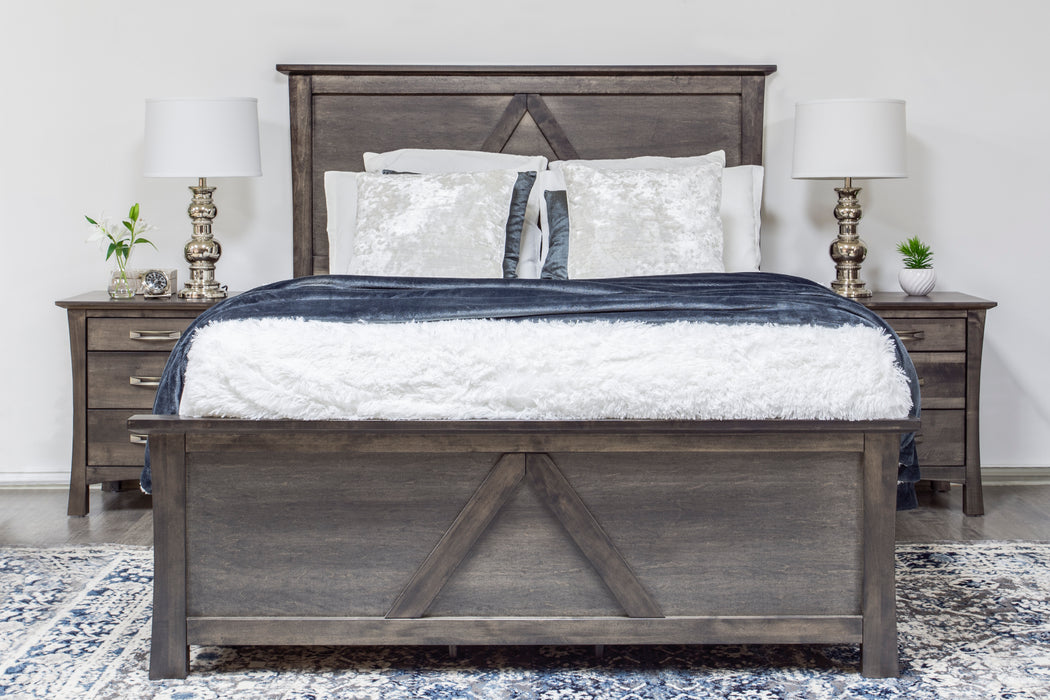 MEGAN - Custom Maple Wood - BED - Furniture Story