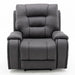 PORTO -CHAIR RECLINER - FONDA JET BLACK - Furniture Story