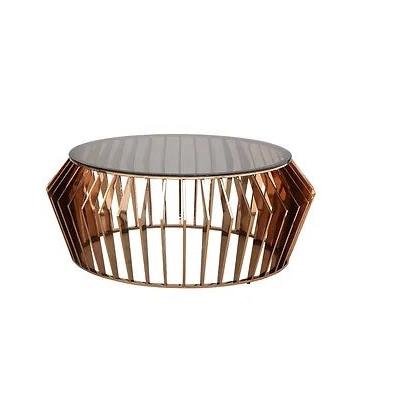 Swank - Rose Gold - Coffee table - Furniture Story