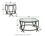 Tarrin Table (Set of 3) - Furniture Story