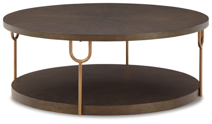 T185-8 Brazburn Coffee Table - Furniture Story