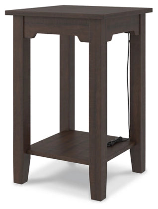 Camiburg Chairside End Table - Furniture Story