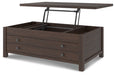 Camiburg Coffee Table with Lift Top - Furniture Story