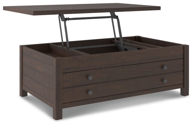 Camiburg Coffee Table with Lift Top - Furniture Story