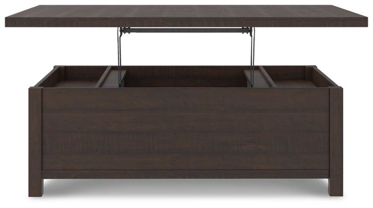 Camiburg Coffee Table with Lift Top - Furniture Story