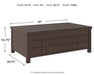 Camiburg Coffee Table with Lift Top - Furniture Story