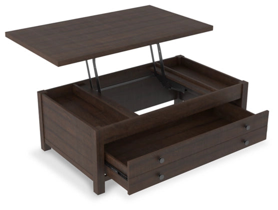 Camiburg Coffee Table with Lift Top - Furniture Story